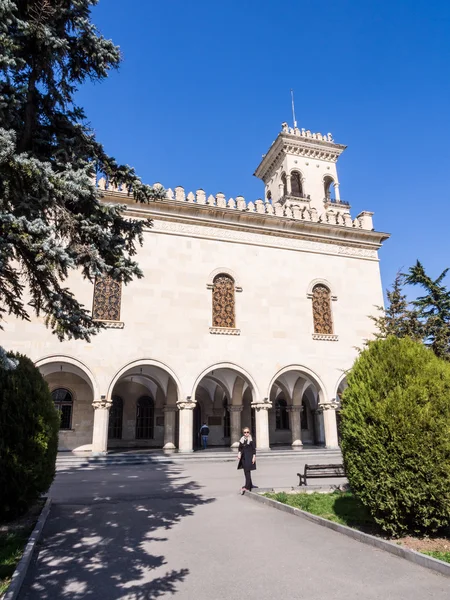 GORI, GEORGIA - 24 de marzo de 2014: Museo de Stalin en su lugar de nacimiento Gori, Georgia, Cáucaso —  Fotos de Stock