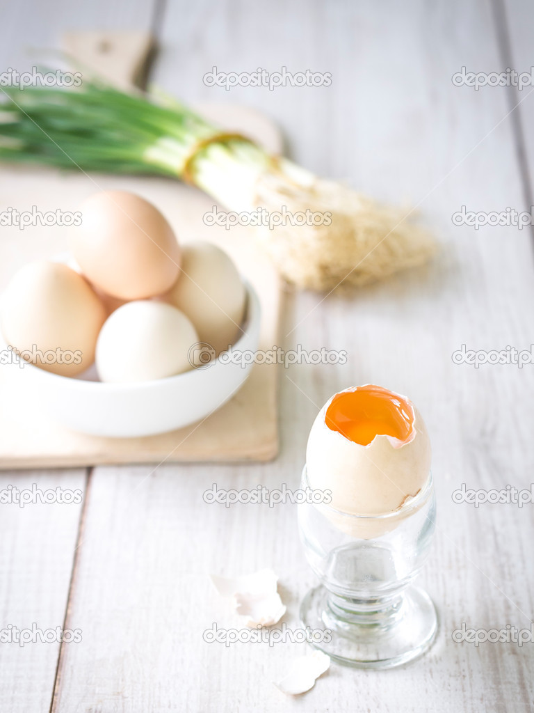 Fresh ecological eggs