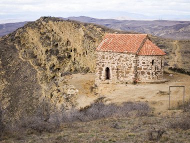 David gareja - Gürcü Ortodoks Manastırı kaya kesme