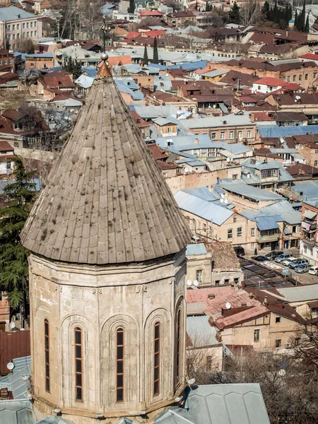 Tiflis, Gürcistan - 03 Mart 2014: Tanrı'nın Kilisesi bethlehem Tiflis, Gürcistan'ın kutsal annesi. Şimdi bir Gürcü Ortodoks Kilisesi işlettiği 18. yüzyılda Ermeni Kilisesi inşa — Stok fotoğraf