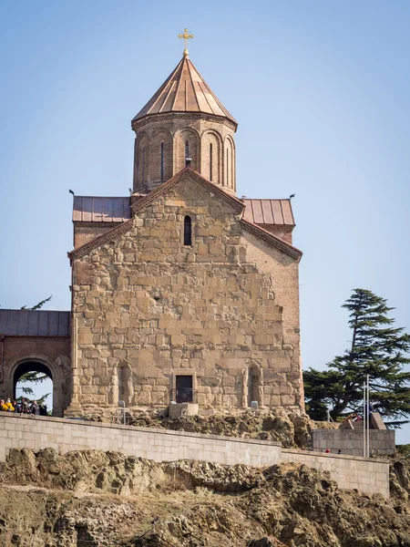 Metekhi kerk — Stockfoto