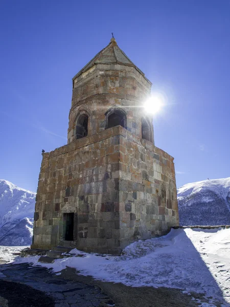 Iglesia de la Trinidad Gergeti — Foto de Stock