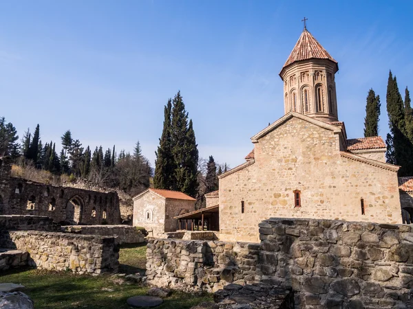 Gürcistan 'ın Kakheti bölgesindeki Ikalto Katedrali