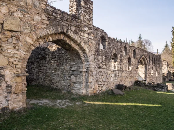 Ruinas de la Academia de Ikalto junto al monasterio de Ikalto —  Fotos de Stock