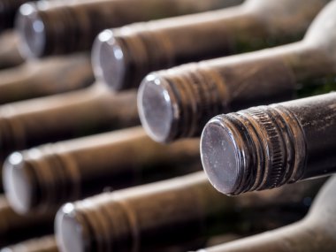 şarap yaşlanma bottels Kaheti bölgesi