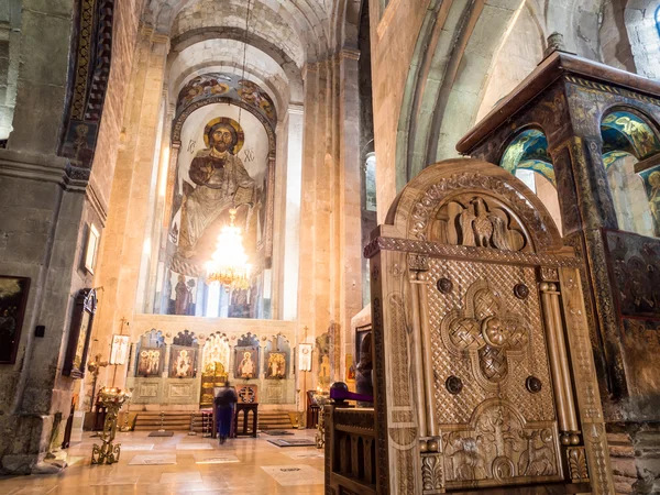 Svetitskhoveli katedrála v Mccheta — Stock fotografie