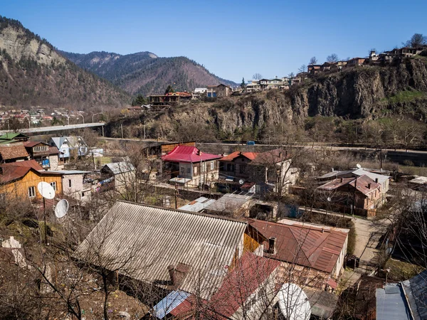 Borjomi 的小镇 — 图库照片