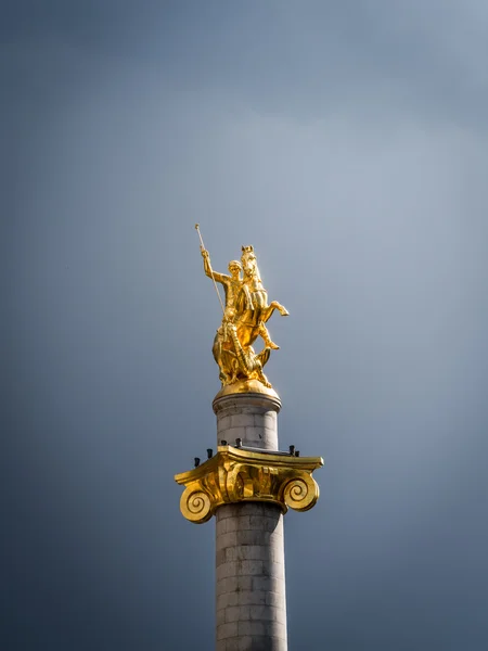 Staty av saint george — Stockfoto