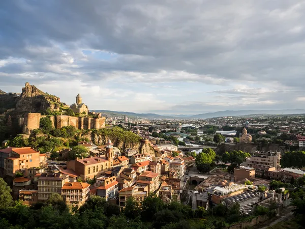 Narikala-Festung — Stockfoto