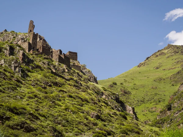 Ruins of Mutso village in Khevsureti region — Stock Photo, Image