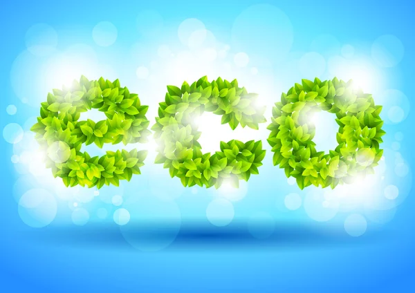 Eco-leven — Stockvector