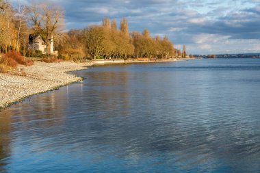 Lakefront İlkbaharı Radolfzell, Constance Gölü
