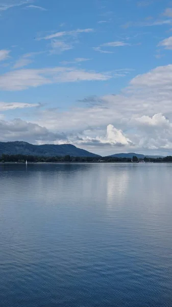 Danau Melihat Danau Musim Panas Constance — Stok Foto