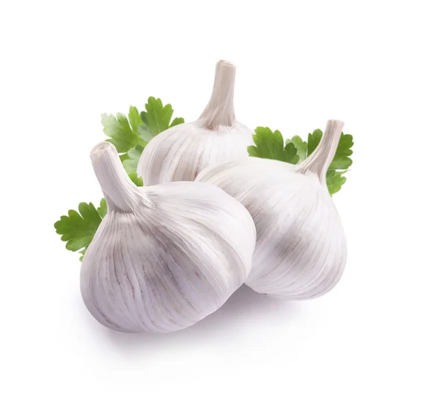 Garlic and parsley — Stock Image Garlic and parsley Stock Photo