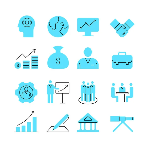 Simple Icon Business Corporate Vector — Vettoriale Stock