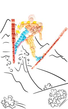 dağdan aşağı atlama.