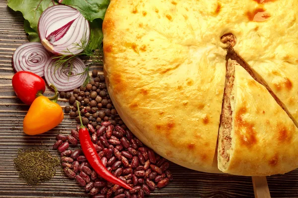 Ossetian pie. — Stock Photo, Image