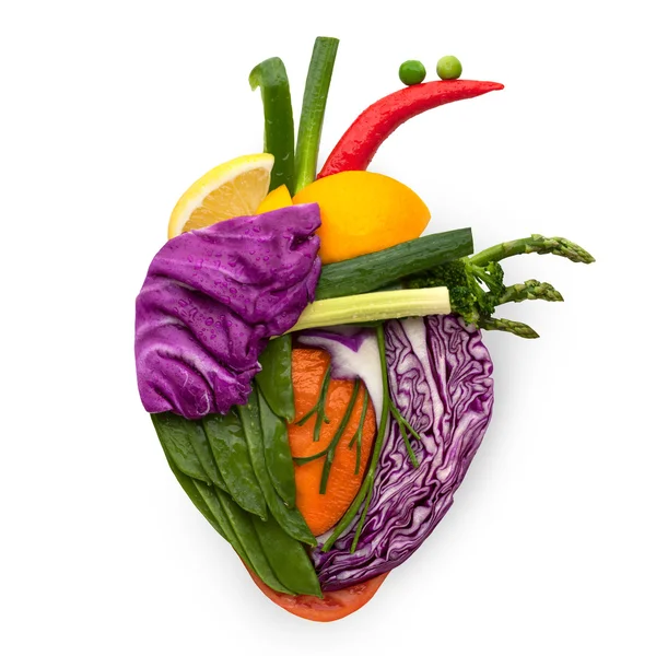 Food for heart. — Stock Photo, Image