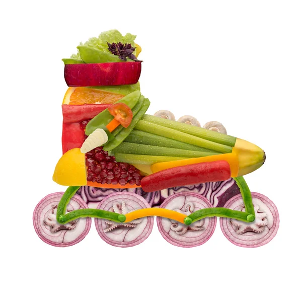 Veggie roller. — Stock Photo, Image