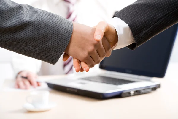 Business handshake — Stock Photo, Image