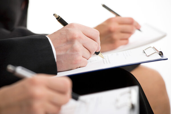 Деловые руки
