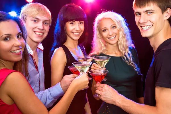 Young people at party — Stock Photo, Image