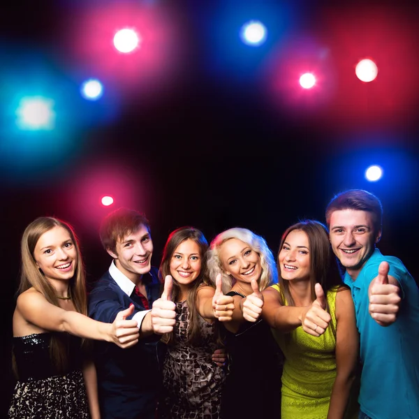 People show thumb up — Stock Photo, Image