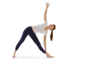 Yoga yapan kadın
