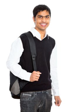 Hintli genç öğrenci