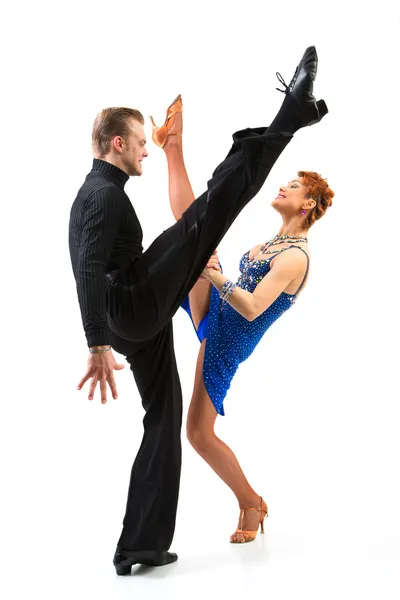 Dos bailarines de elegancia . — Foto de Stock