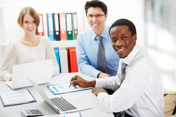 Grupo de empresarios — Foto de Stock