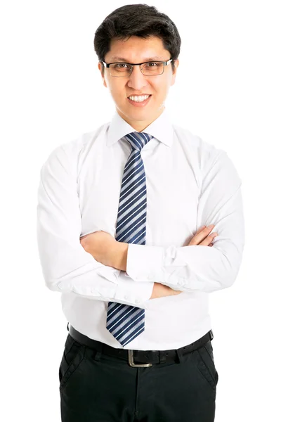 Jonge succesvolle zakenman — Stockfoto