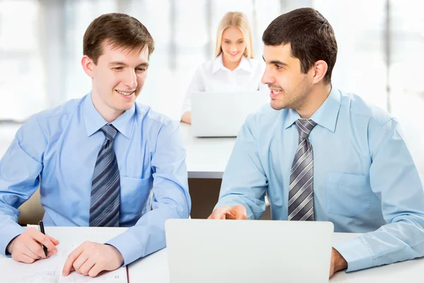 Attractive businessmen — Stock Photo, Image