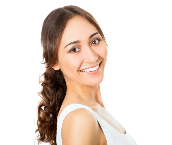 Hermosa mujer feliz — Foto de Stock