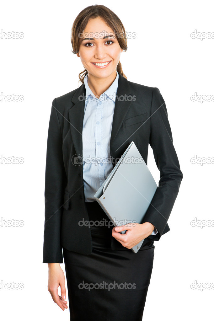 Young business woman