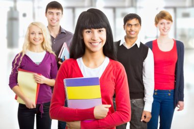 güzel kız öğrenci