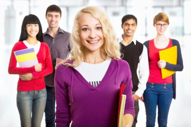 güzel kız öğrenci