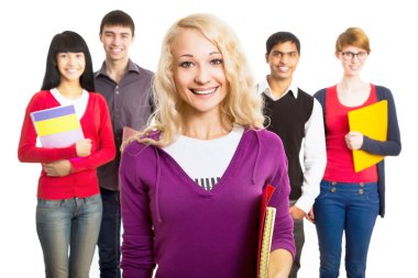 güzel kız öğrenci