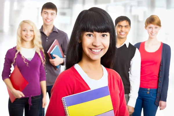 Estudiante chica bonita — Foto de Stock