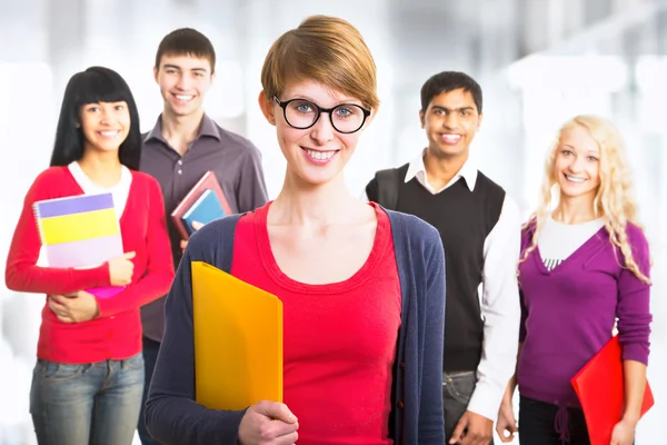 Grupo de estudantes — Fotografia de Stock