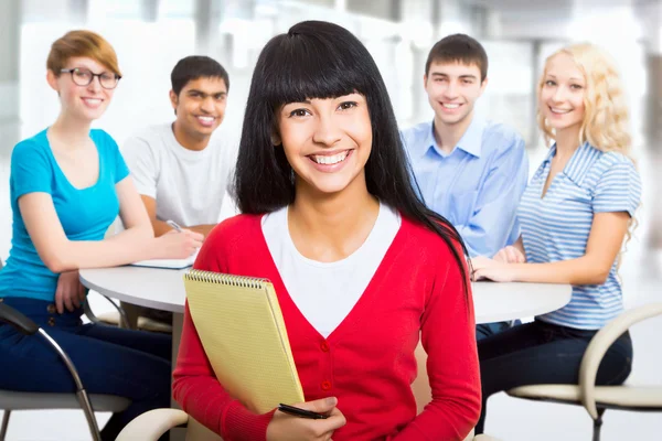 Estudiante chica bonita — Foto de Stock