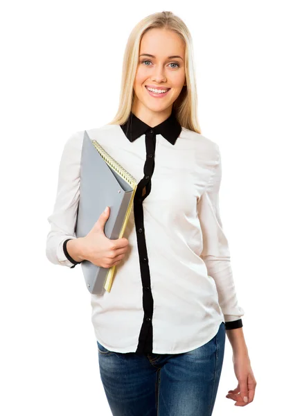 Portrait of young business woman — Stock Photo, Image