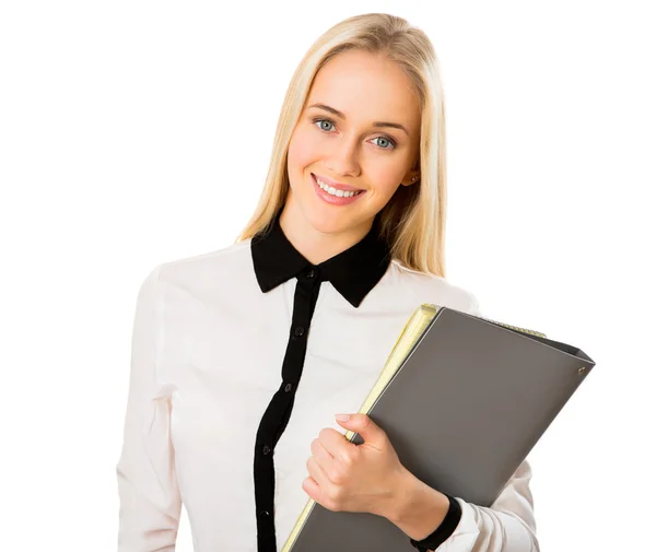 Portrait of young business woman — Stock Photo, Image