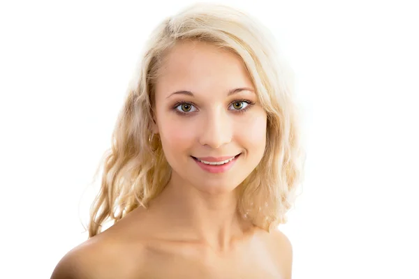 Prachtige blond meisje — Stockfoto