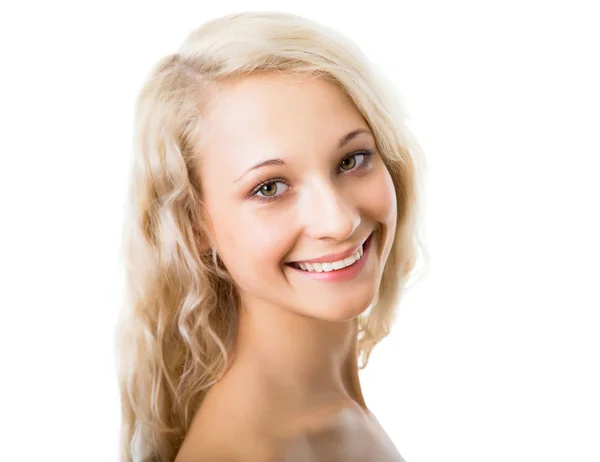 Beautiful blonde girl — Stock Photo, Image