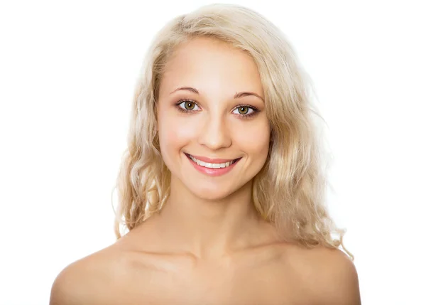 Schöne blonde Mädchen — Stockfoto