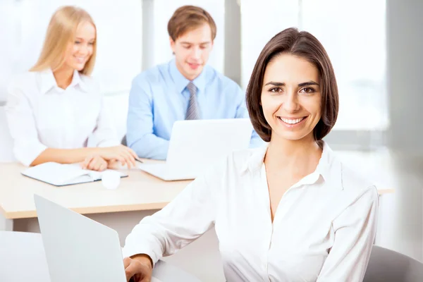 Business woman at office — Stock Photo, Image
