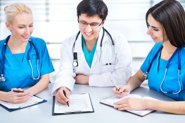 Equipo de médicos — Foto de Stock