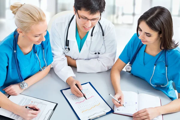 Equipe de médicos — Fotografia de Stock