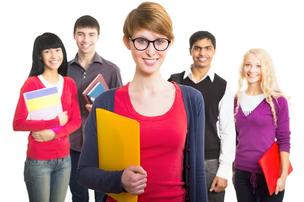 Hübsche Studentin Stockfoto